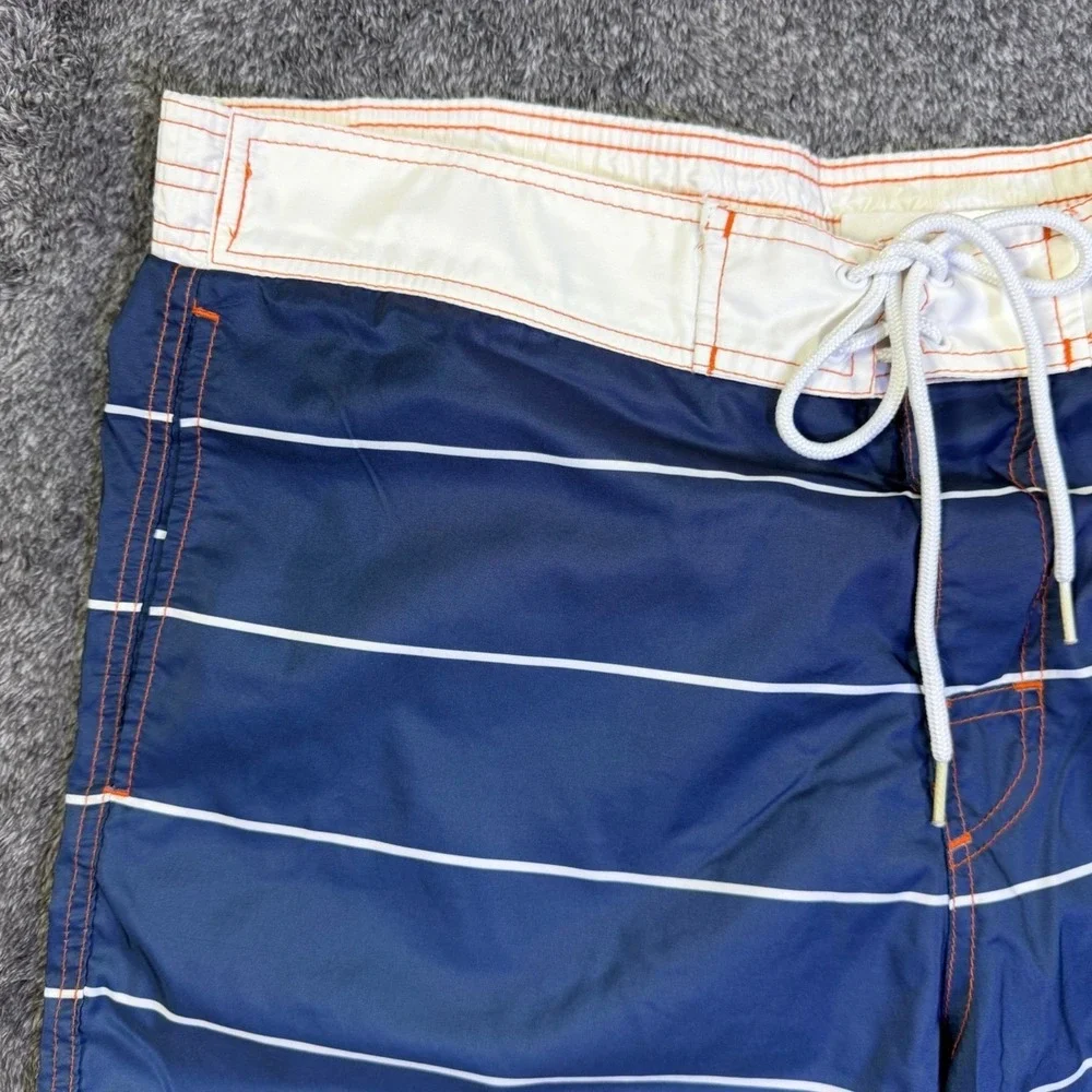 Chicago Bears‎ NFL Mens Board Shorts Blue Gradient Striped Swim Trunks XL